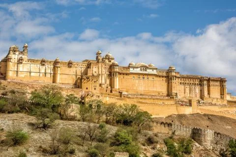 Amber Fort Stock Photos