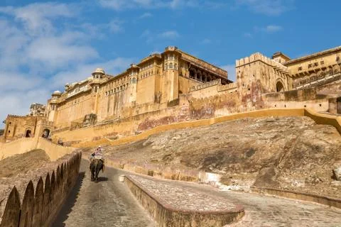 Amber Fort Stock Photos