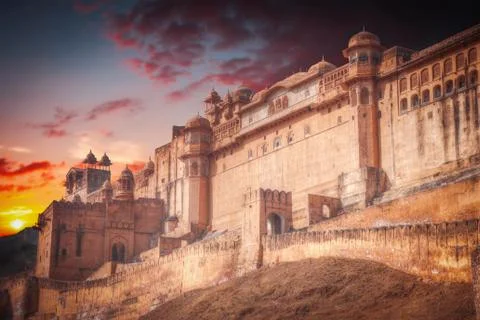 Amber Fort Stock Photos