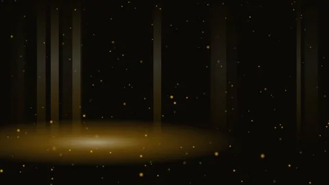 Amber glitter particles falling luxury background loop Vídeos de archivo 342641843
