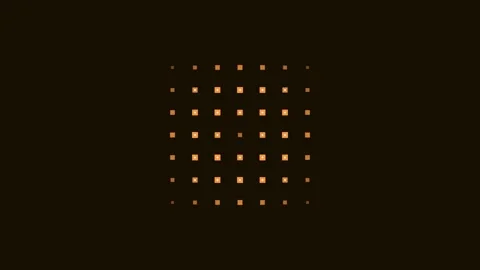Amber Grid Loading Screen Loop Stock Footage 341362606