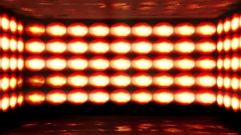 Amber Led Wall Vj Stage Background Loop Video stock 339289203