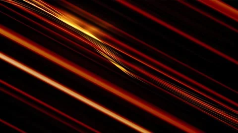 Amber Lines — Dynamic Light Streaks Stock Footage 312229734