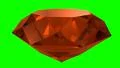 Amber orange gemstone gem stone spinning wedding background loop 4K 4k or 4k+ Resolution