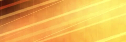 Amber orange website banner with diagonal golden light streaks in seamless loop Stock Footage 340274275