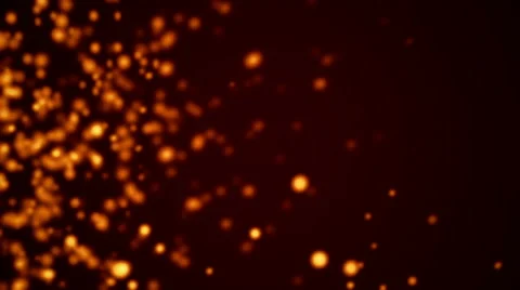 Amber Particle Background Video Loop Vídeos de archivo 54682715