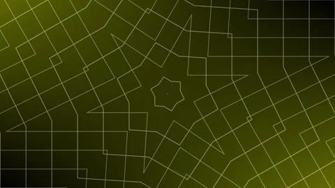 Amber perspective highway grid with futuristic digital motion effect Видео 335544751