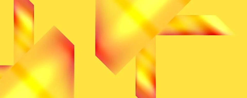 Amber petal pattern on peach rectangle evokes warmth and energy Stockillustratie