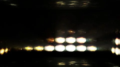 Amber Pixel Cascade Live Event Led Animation Stock Footage 339289178