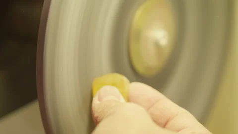 Amber processing Video stock 138128462