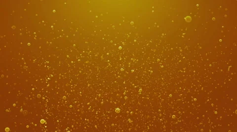 Amber Sea of Bubbles Stock Footage 56235838