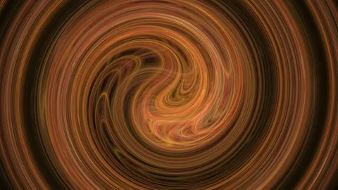 Amber spiral pattern abstract motion background Stock Footage 91145404