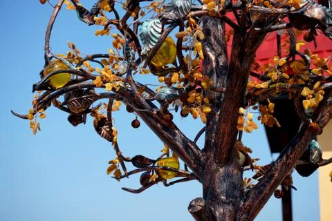 Amber Tree Foto stock