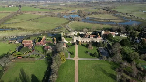Amberley castle Stockbeeldmateriaal 232579679