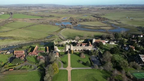 Amberley castle Stock Footage 232580217