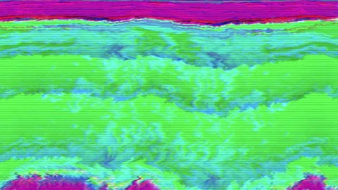 Ambient colorful transformations. Data mosh concept, Digital animation. Stock Footage 147957453