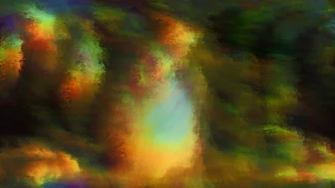 Ambient Dreamy video Background loop, abstract animation of Color Light Stock Footage 280692451