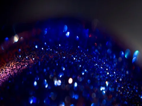 Ambient Globe Blue Particles 01 Stock Footage 84334062