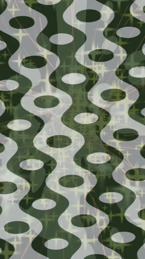 Ambient Liquid Waves Smooth Loop Stock Footage 328666937