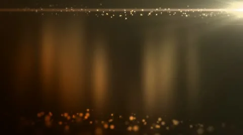 Ambient Particles Amber Orange Stock Footage 12605780