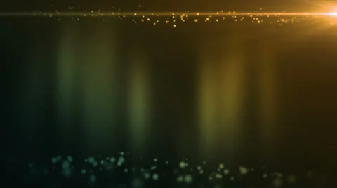 Ambient Particles Blue Amber Stock Footage 25856800