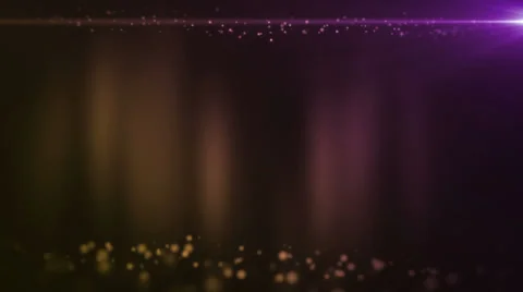 Ambient Particles Purple Yellow Stock Footage 25856881