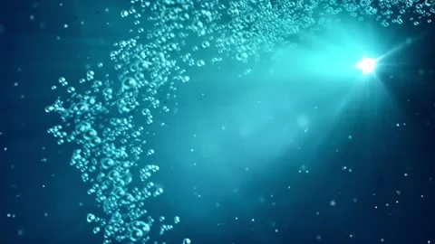 Ambient Sky Bubbles Floating Motion Background Stock-Footage 277336094