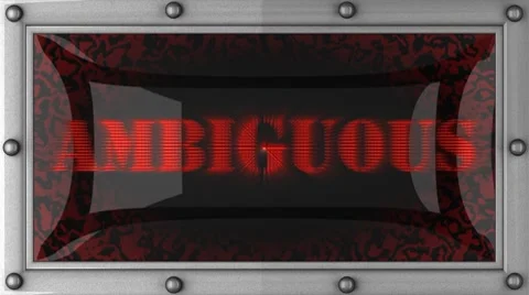 Ambiguous on led Stock Footage 8664260