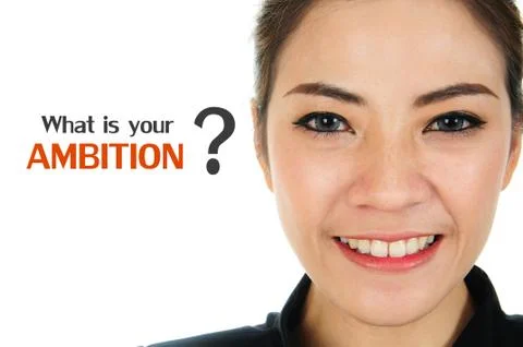 Ambition for human resources concept Stock Illustration