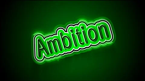 Ambition Label Stock Footage 1112553