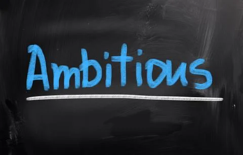 Ambitious concept Stock Illustration