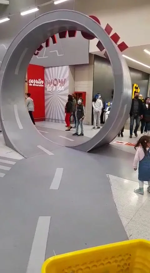 Ambitious Kid Gets Laid Out by Loop, Bogota, Colombia - 02 Apr 2022 Stock Footage 205429088