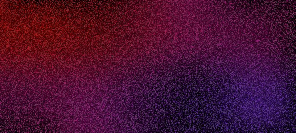 Amblient colored red and violet mesh dotted grain noise gradient background. Stock Illustration