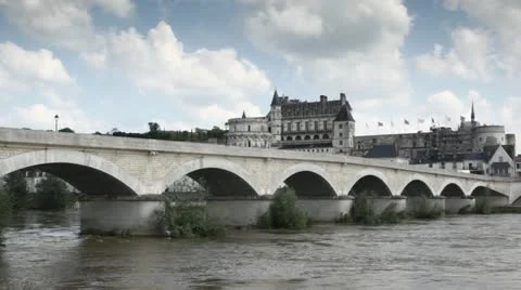 Amboise chateau Stock Footage 11519223
