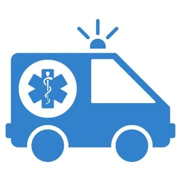 Ambulance Car Icon Illustrazione stock