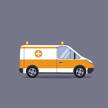Ambulance car Stock Illustration