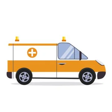 Ambulance car Stock Illustration