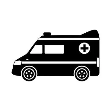 Ambulance car. Stock Illustration