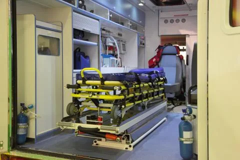 Ambulance car Stock-Fotos