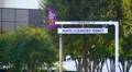 ambulance clearance sign Video HD