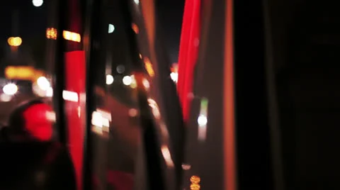 Ambulance crew responding for emergency Stock Footage