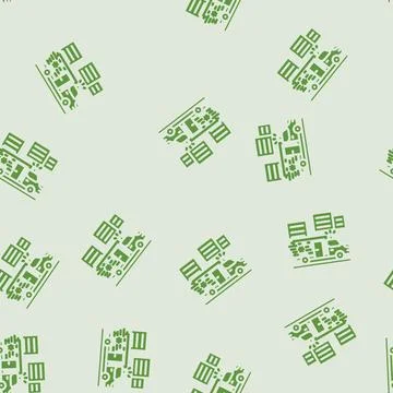 Ambulance dispatch glyph vector seamless pattern Ilustración de archivo