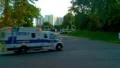 ambulance flashing lights Video HD