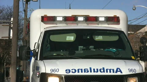 Ambulance. Stock Footage