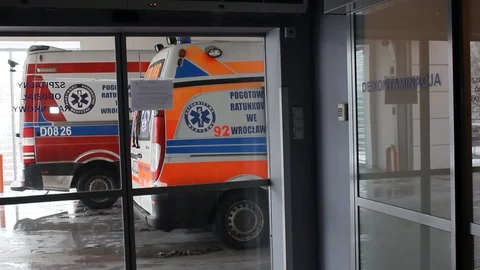 Ambulance Stock Footage 87736334