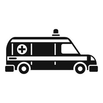 Ambulance help team icon, simple style イラスト素材