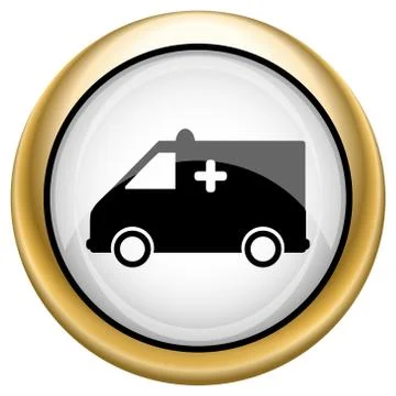 Ambulance icon Stock Illustration
