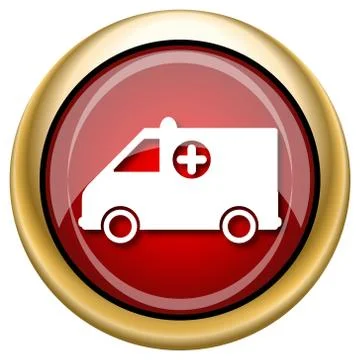 Ambulance icon Stock Illustration