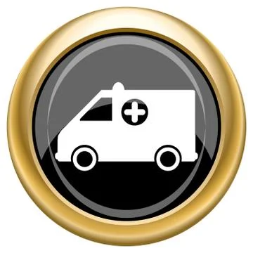 Ambulance icon Stock Illustration