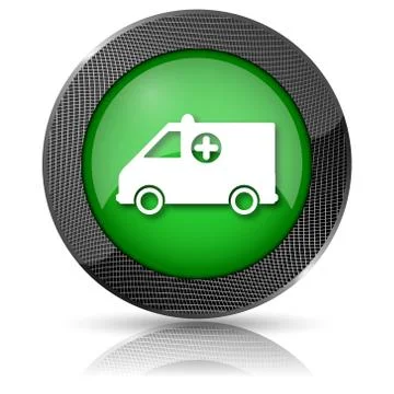 Ambulance icon Stock Illustration